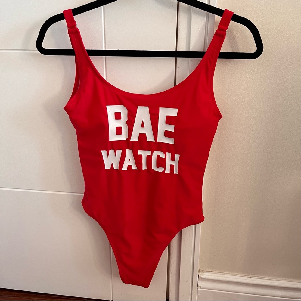 Yomico Bae Watch One Piece Swimsuit - Low Cut Back - Size Euro 36